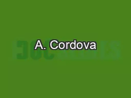 A. Cordova