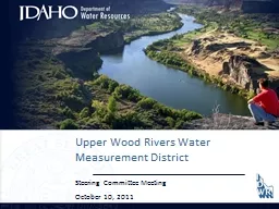 Upper Wood Rivers Water Measurement District