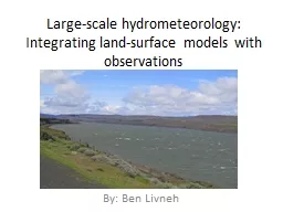 Large-scale hydrometeorology:
