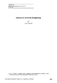 ISSN 1608-7143OECD Journal on Budgeting 