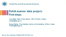 Polish scanner data project.