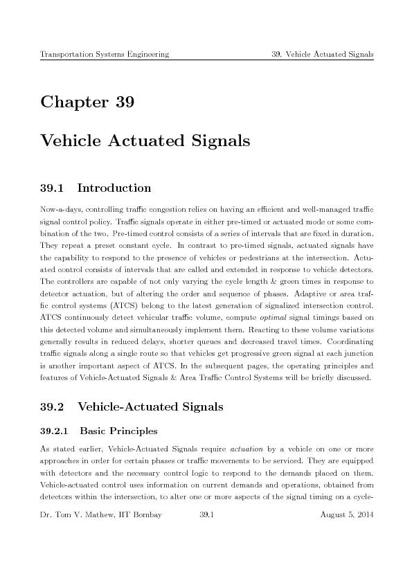 TransportationSystemsEngineering39.VehicleActuatedSignals