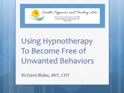 Using Hypnotherapy