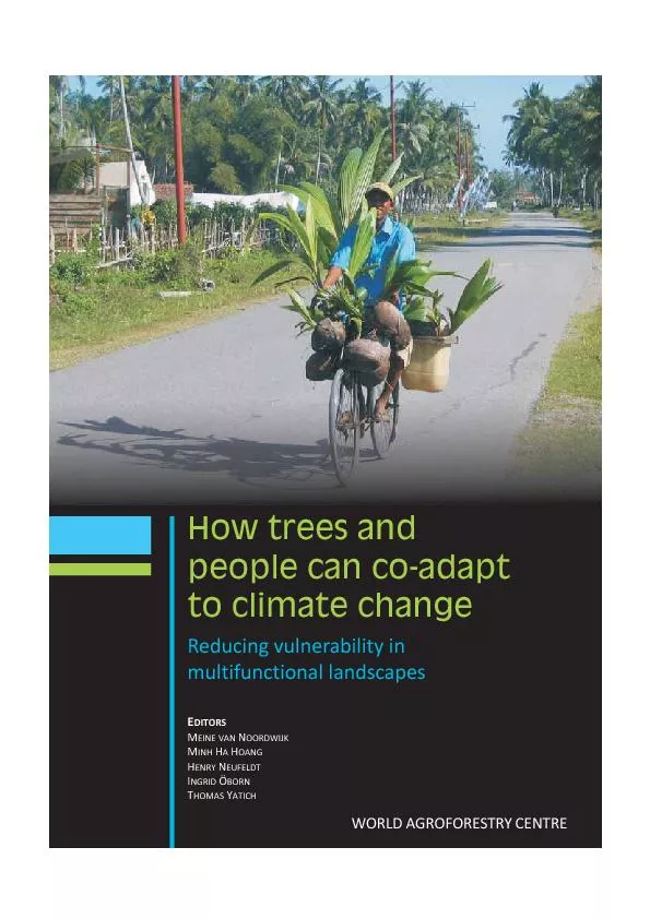 How trees and people can co-adapt to