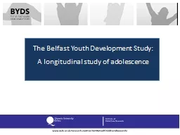 The Belfast Youth Development Study: