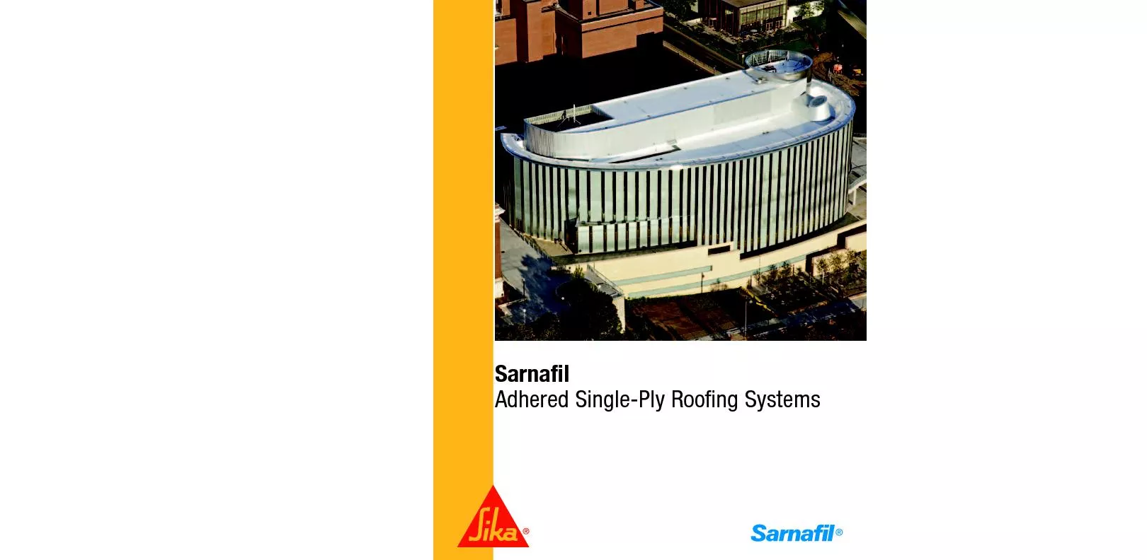 Adhered Single-Ply Roofing Systems