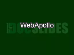 WebApollo