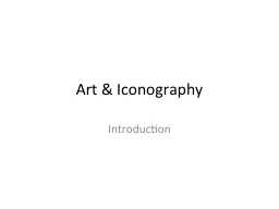 Art & Iconography