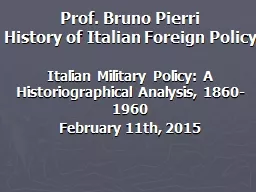 Prof. Bruno Pierri