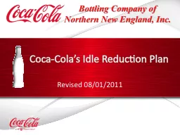 Coca-Cola’s Idle Reduction Plan