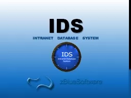 IDS Intranet Database system