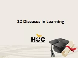 12 Diseases in Learning