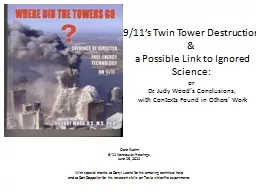 9/11’s Twin Tower Destruction &