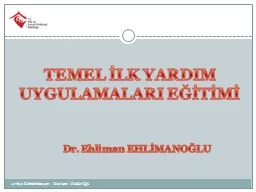 Dr. Ehliman EHLİMANOĞLU