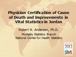 Physician Certification of Cause of Death and Improvements