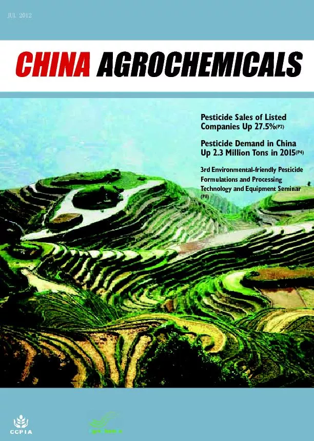 CHINA AGROCHEMICALS