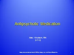 Antipsychotic Medication