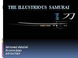 The Illustrious Samurai