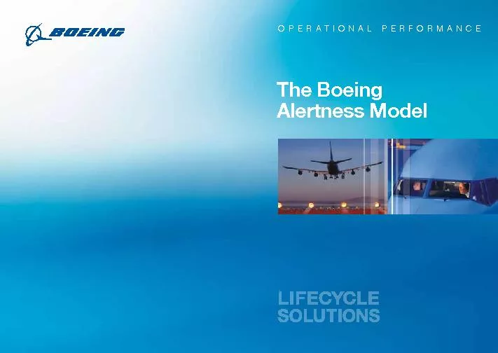 The Boeing Alertness Model