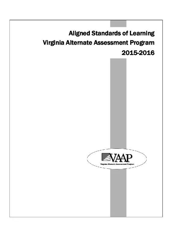Aligned Standards of Learning