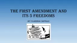 The First Amendment and Its 5 Freedoms