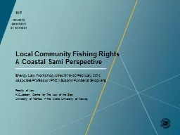 Local Community Fishing Rights