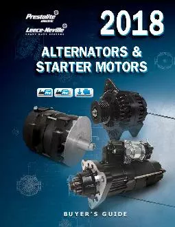 Alternators & Starter Motors