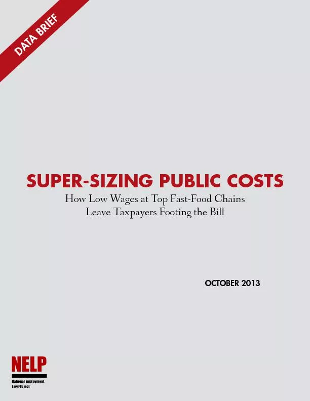 Super-Sizing Public Costs