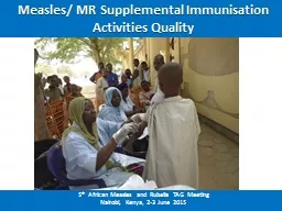 Measles/ MR Supplemental