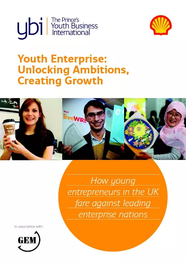 How youngentrepreneurs in the UK fare against leading enterprise natio