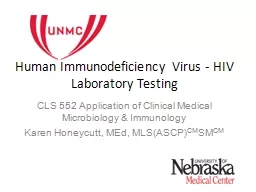 Human Immunodeficiency Virus - HIV