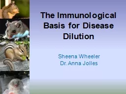The Immunological Basis for Disease Dilution