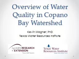 Overview of Water Quality in