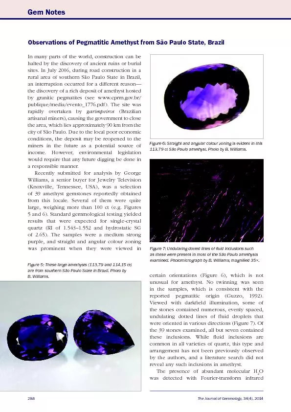 The Journal of Gemmology, 34(4), 2014Gem Notes