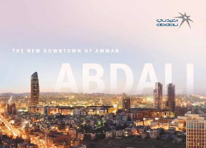 THE NEW DOWNTOWN OF AMMAN