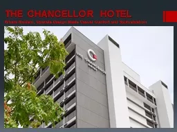THE CHANCELLOR HOTEL