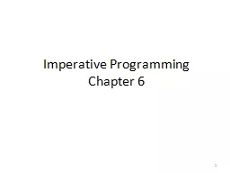 Imperative Programming