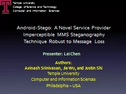 Android-Stego: A Novel Service Provider