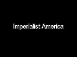 Imperialist America