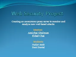 Web Security Project