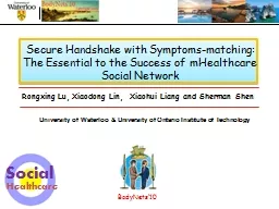 1 Secure Handshake with Symptoms-matching: