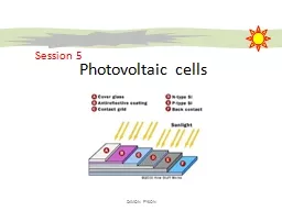Photovoltaic  cells