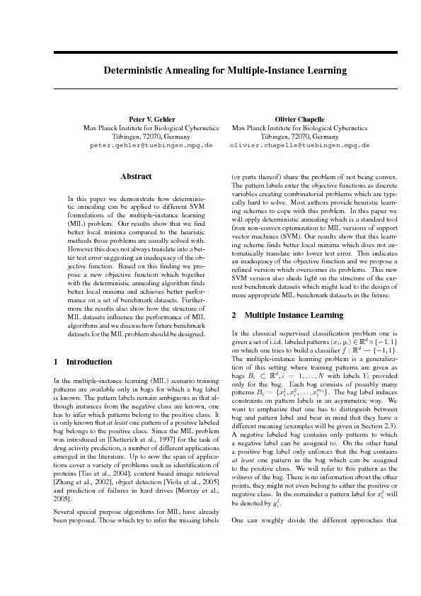 DeterministicAnnealingforMultiple-InstanceLearning