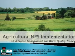 Agricultural NPS Implementation