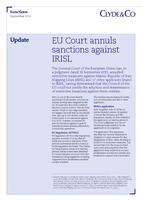EU Court annuls