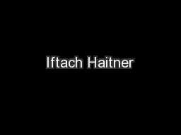 Iftach Haitner