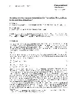Computational Mechanics    Computational Mechanics  SpringerVerlag  Boundary integral