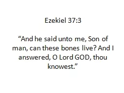Ezekiel 37:3