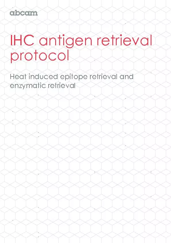 IHC antigen retrieval