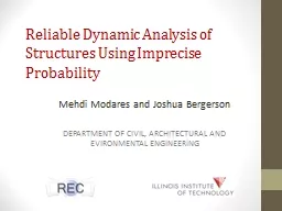Reliable Dynamic Analysis of Structures Using Imprecise Pro